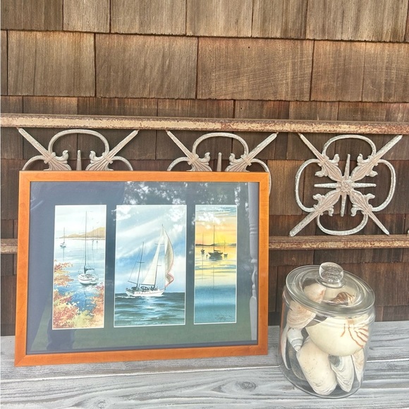 Framed Certified Sailboat Prints by California Artist, David R. Rogers. - Picture 9 of 9